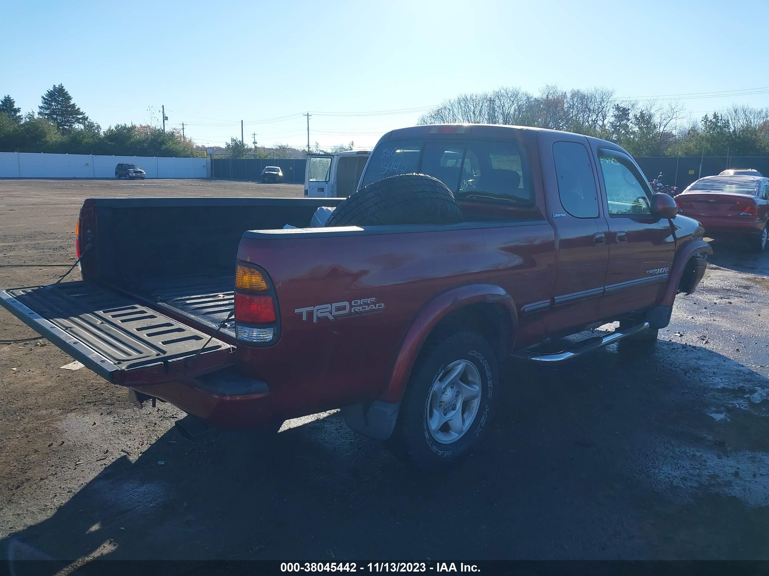 Photo 3 VIN: 5TBBT48102S276420 - TOYOTA TUNDRA 