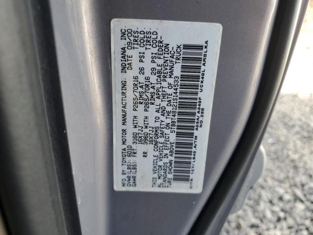 Photo 11 VIN: 5TBBT48121S144533 - TOYOTA TUNDRA ACC 