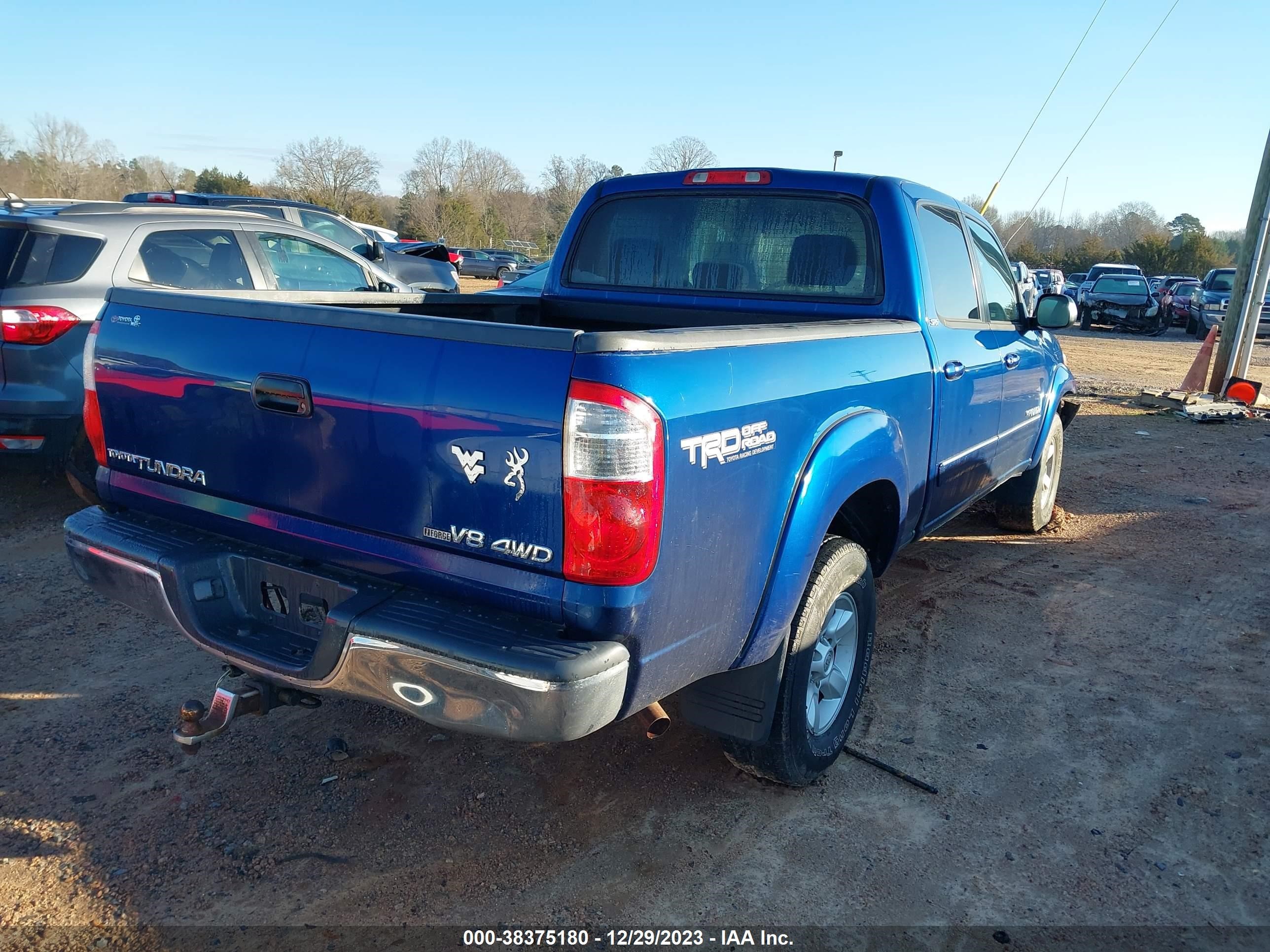 Photo 3 VIN: 5TBDT44156S513620 - TOYOTA TUNDRA 