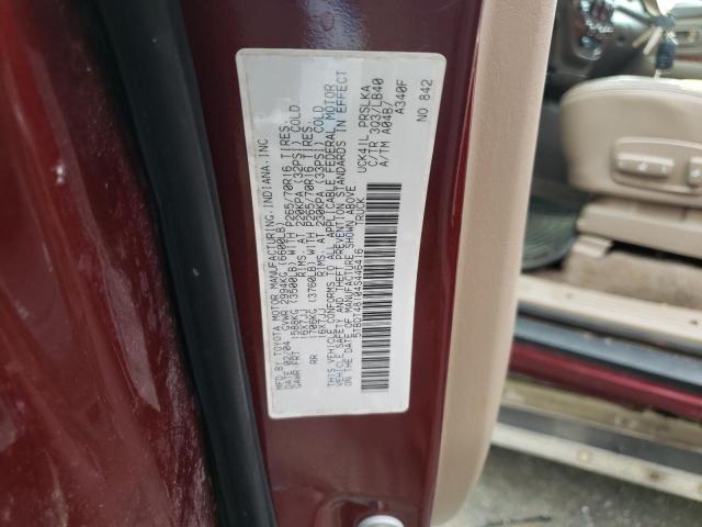 Photo 11 VIN: 5TBDT48104S446416 - TOYOTA TUNDRA DOU 