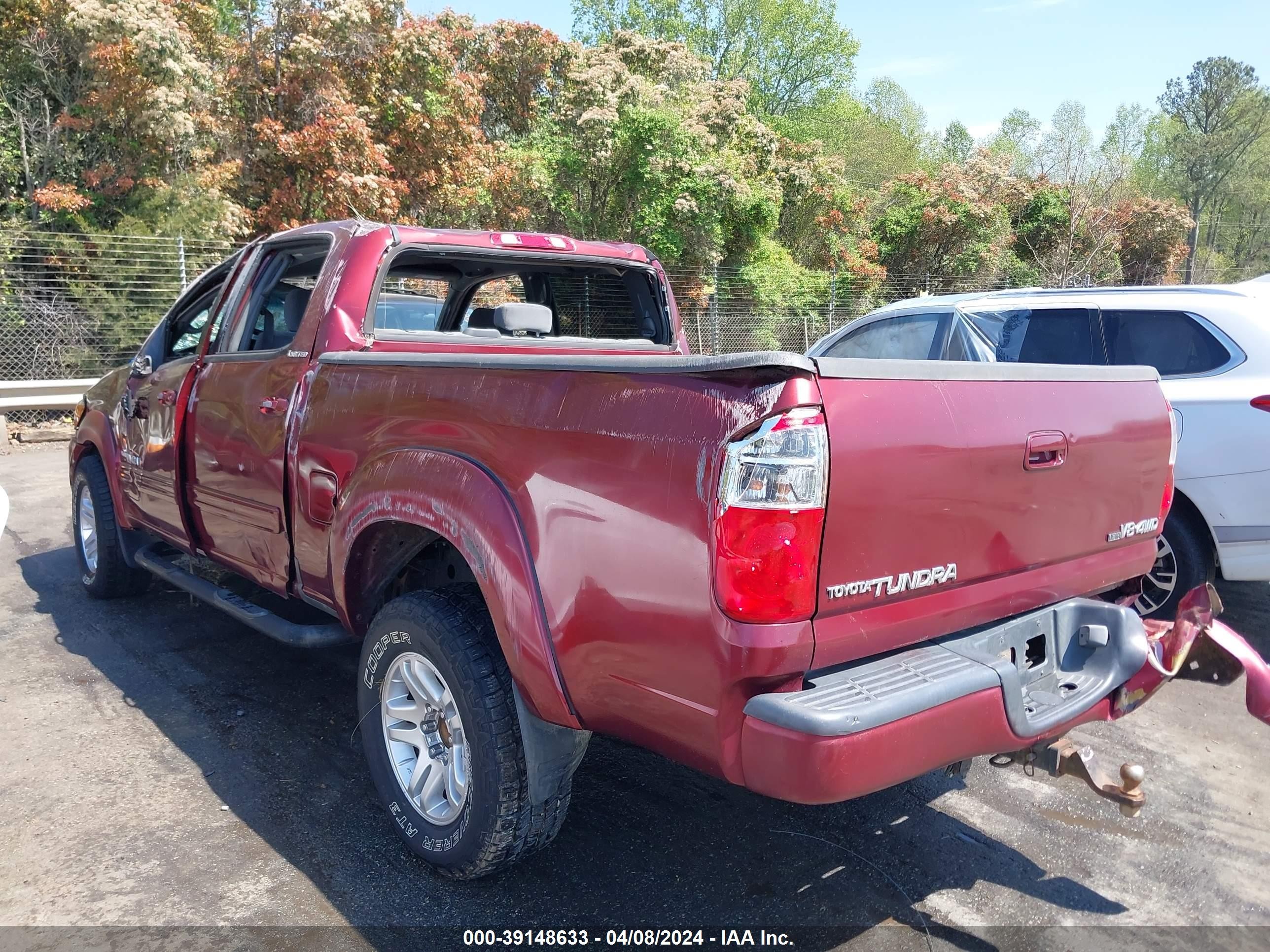 Photo 2 VIN: 5TBDT48176S506890 - TOYOTA TUNDRA 