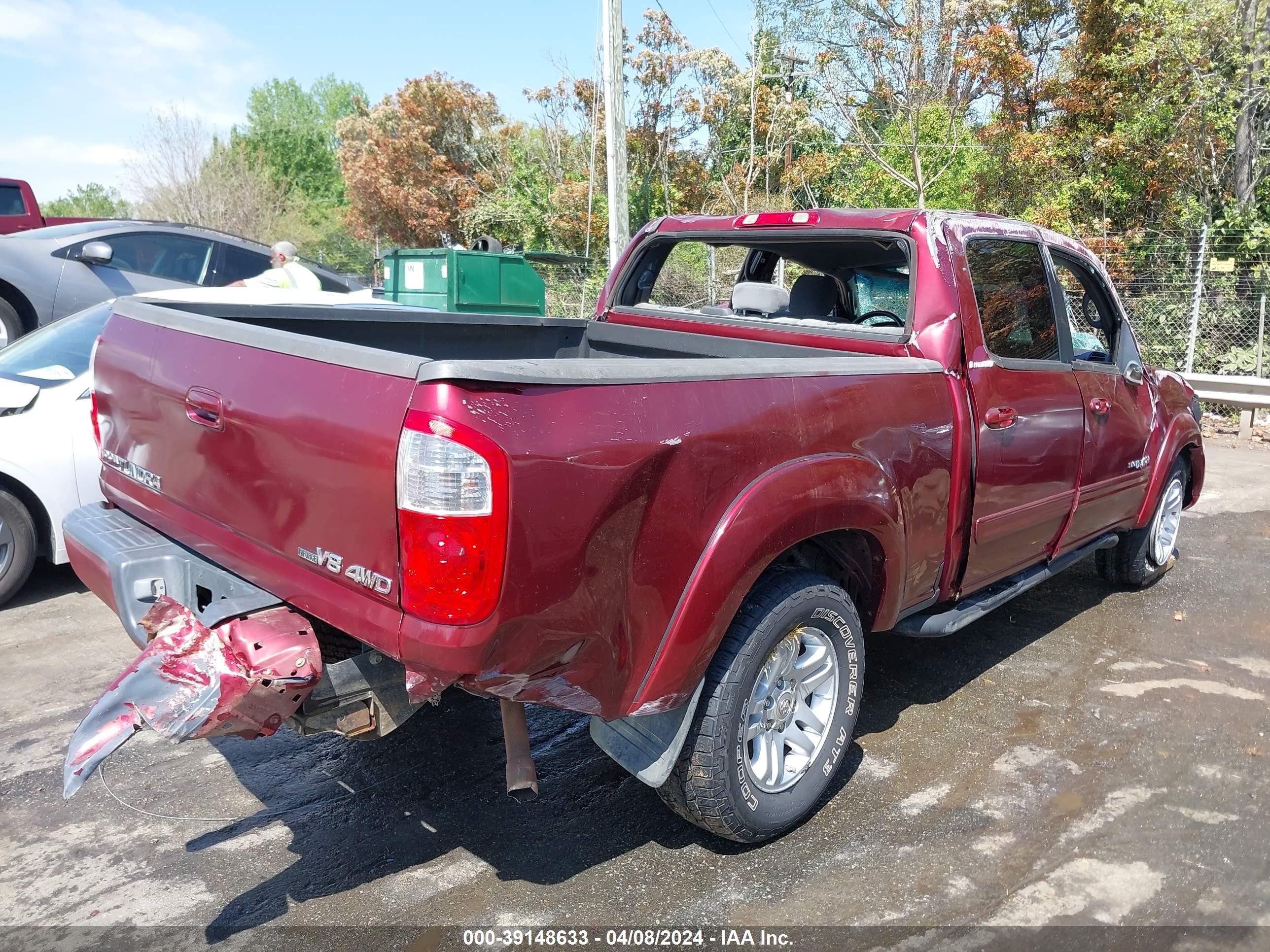 Photo 3 VIN: 5TBDT48176S506890 - TOYOTA TUNDRA 