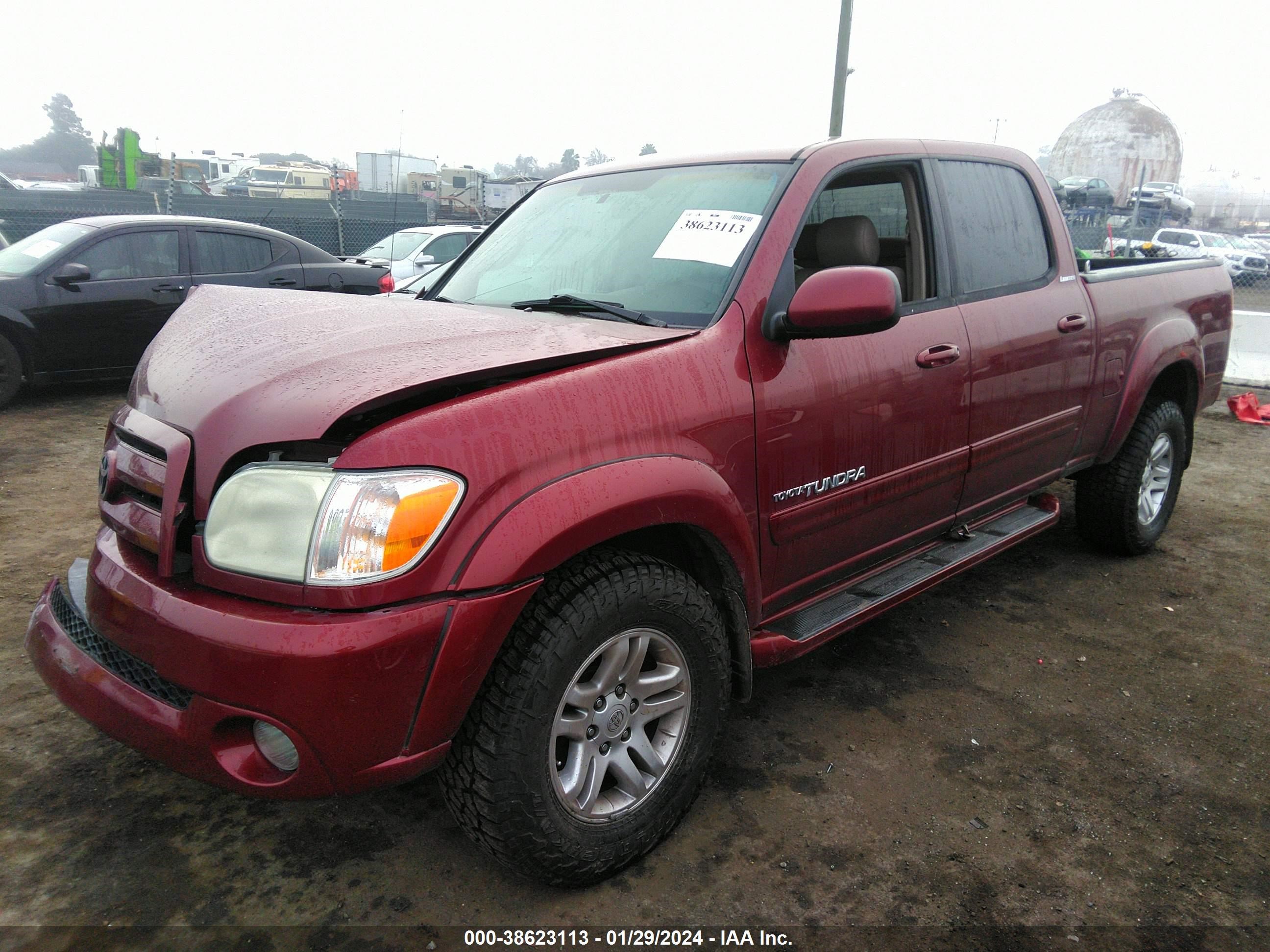 Photo 1 VIN: 5TBDT48185S489709 - TOYOTA TUNDRA 