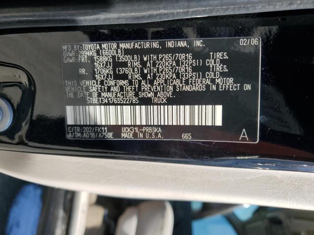 Photo 11 VIN: 5TBET34176S522785 - TOYOTA TUNDRA DOU 