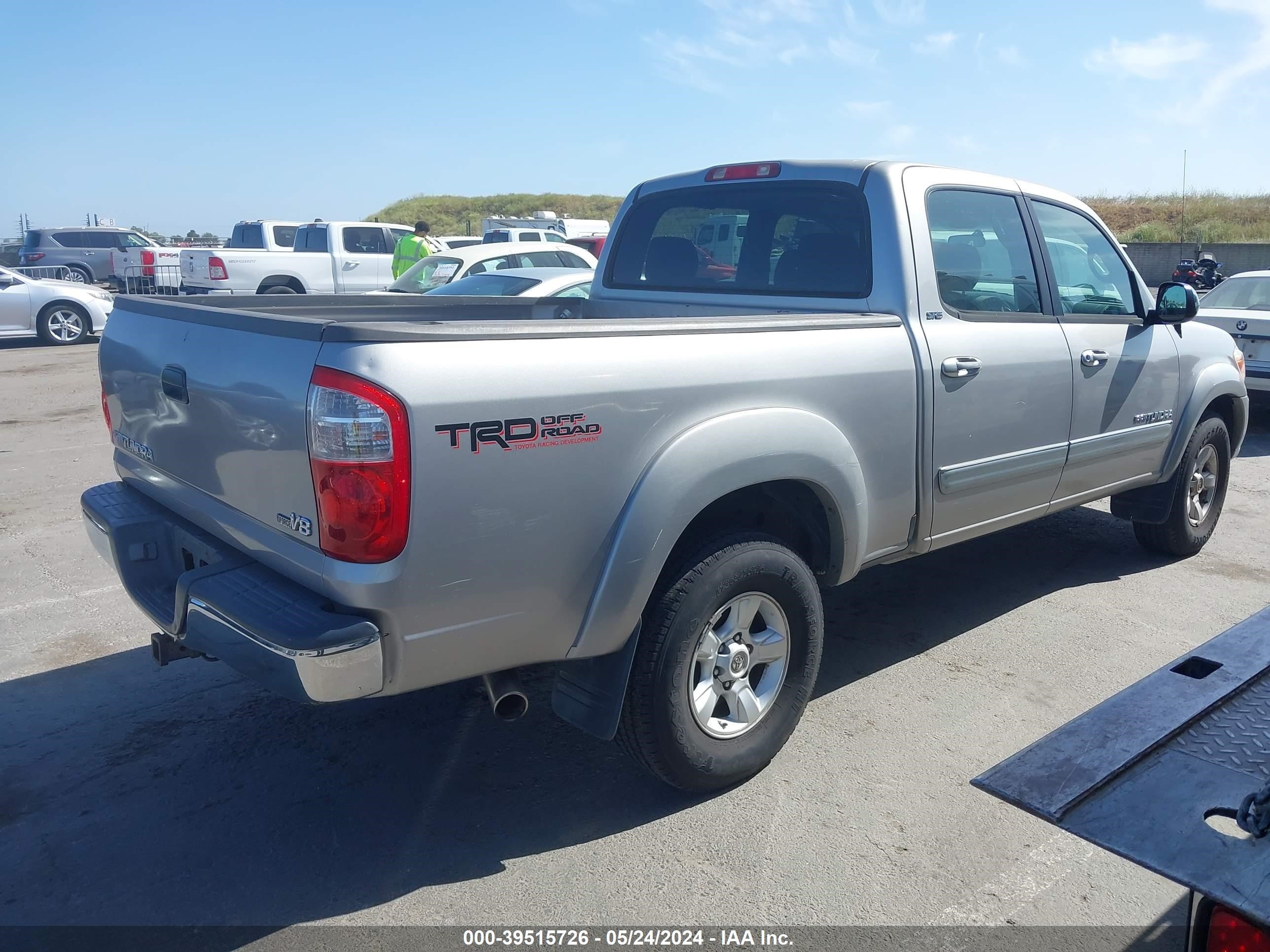 Photo 3 VIN: 5TBET34186S515179 - TOYOTA TUNDRA 