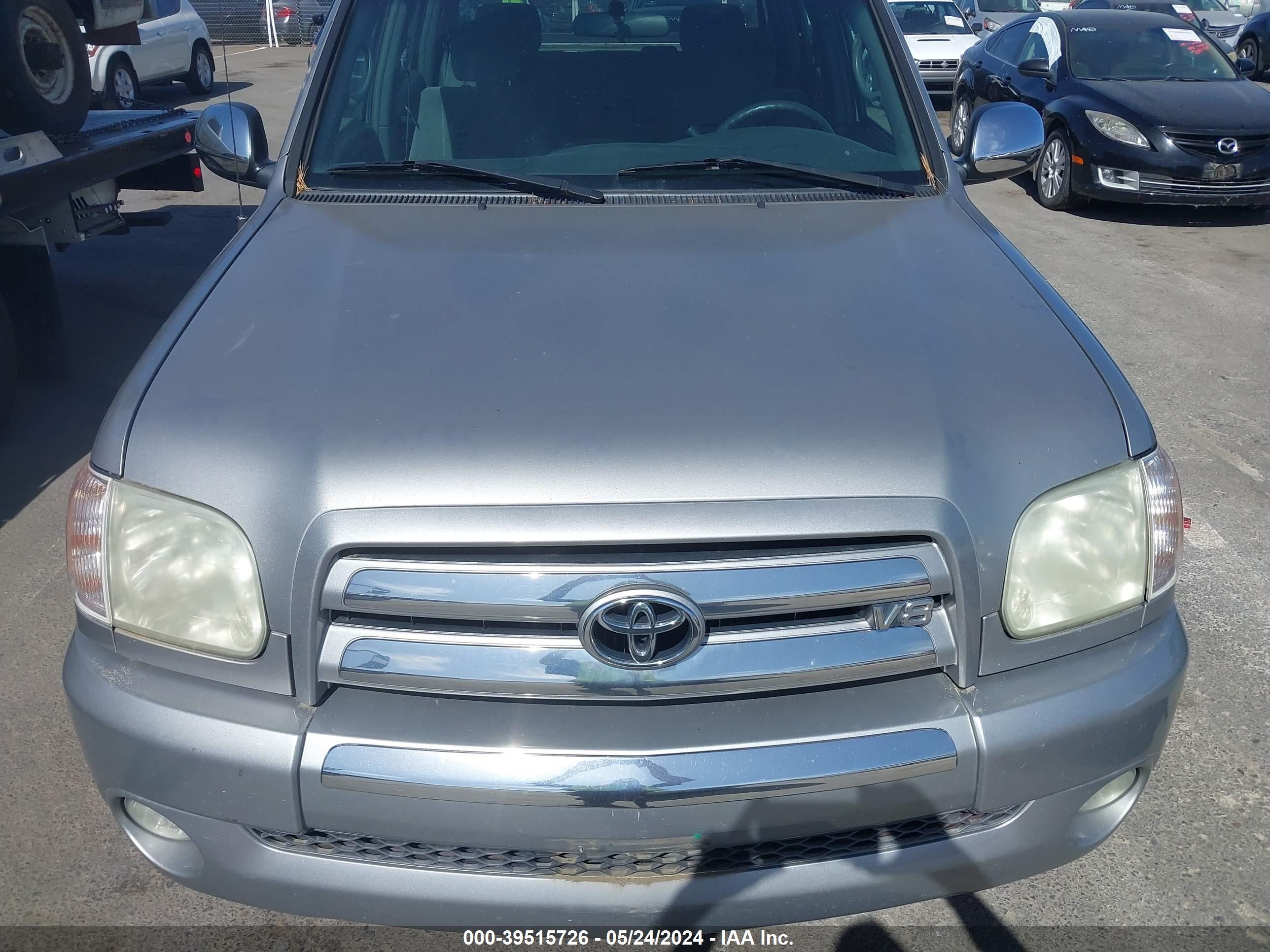 Photo 5 VIN: 5TBET34186S515179 - TOYOTA TUNDRA 