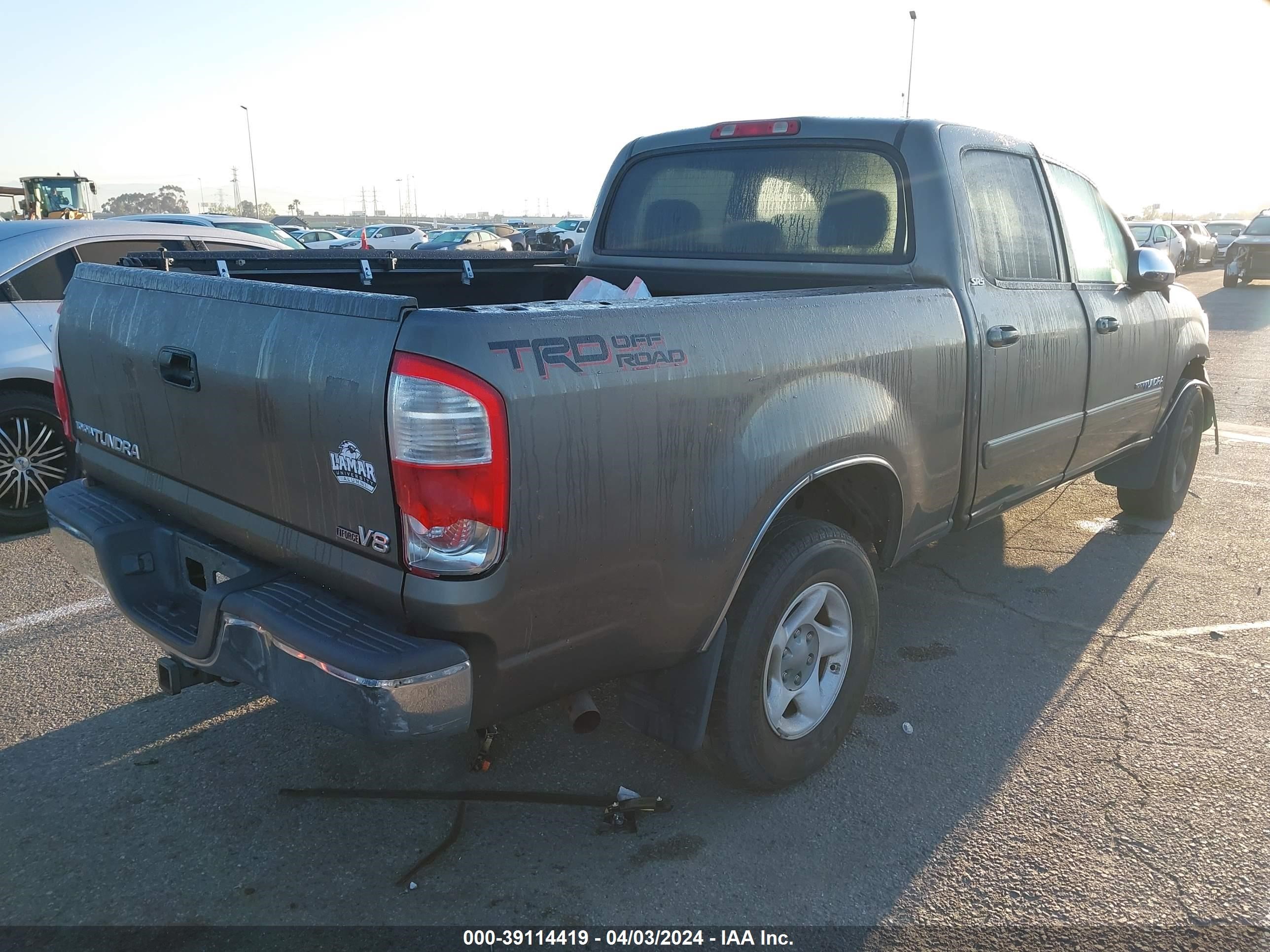 Photo 3 VIN: 5TBET341X6S554579 - TOYOTA TUNDRA 