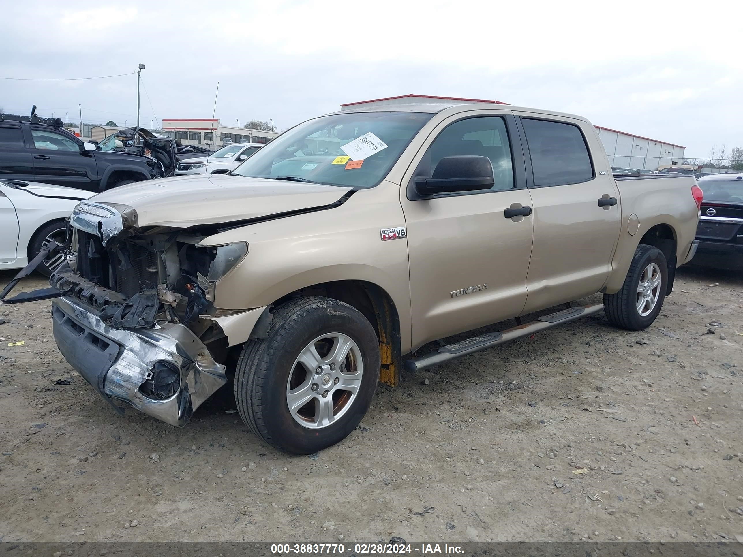 Photo 1 VIN: 5TBEV54137S455657 - TOYOTA TUNDRA 