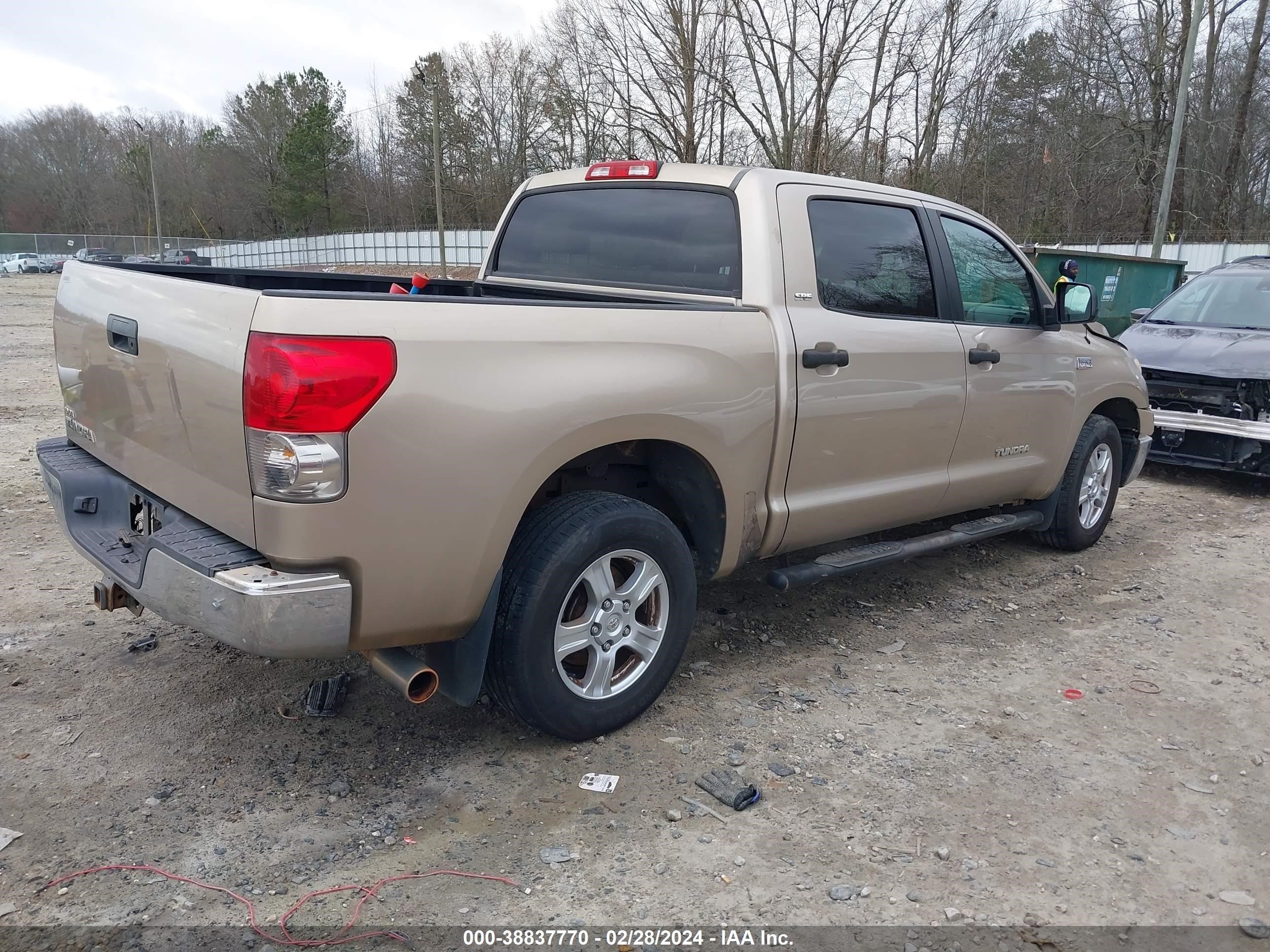 Photo 3 VIN: 5TBEV54137S455657 - TOYOTA TUNDRA 