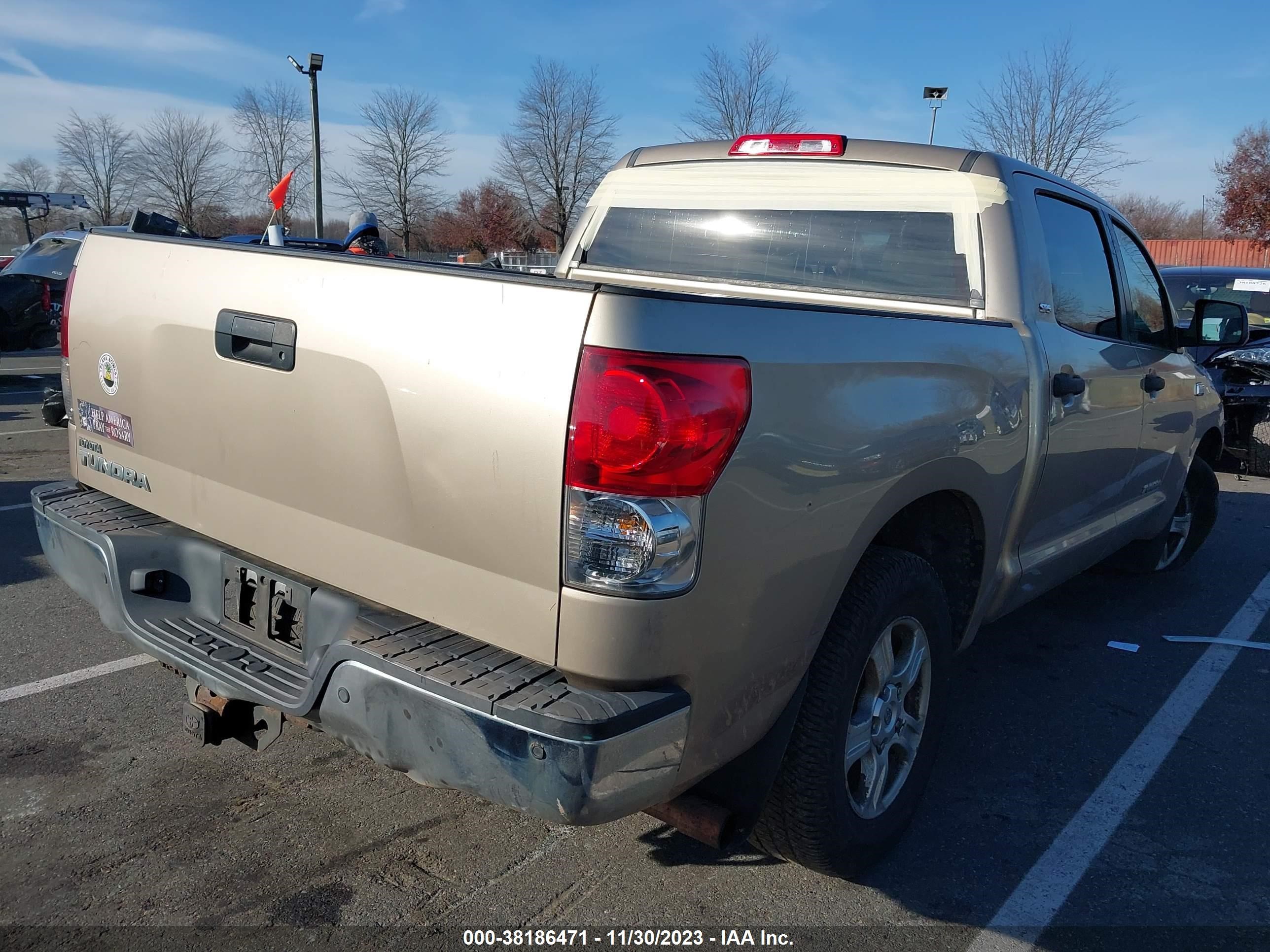 Photo 3 VIN: 5TBEV54157S455059 - TOYOTA TUNDRA 