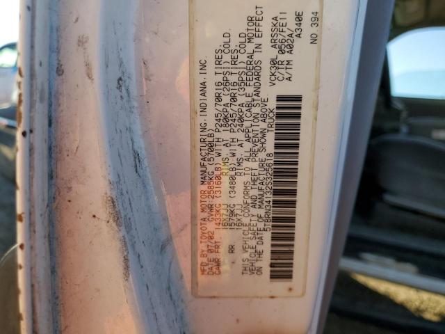 Photo 11 VIN: 5TBRN34132S325618 - TOYOTA TUNDRA ACC 