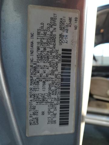 Photo 11 VIN: 5TBRT34102S319121 - TOYOTA TUNDRA ACC 