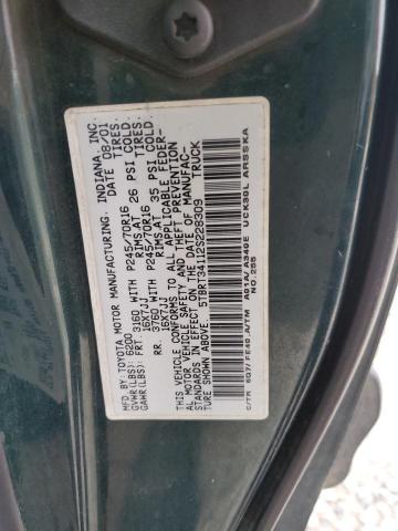 Photo 11 VIN: 5TBRT34112S228309 - TOYOTA TUNDRA ACC 