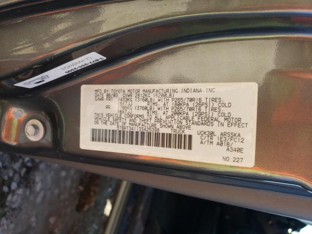 Photo 11 VIN: 5TBRT34113S425398 - TOYOTA TUNDRA ACC 