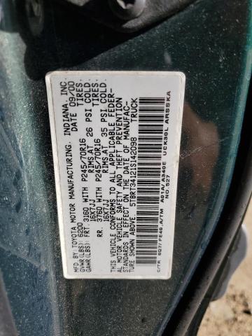 Photo 11 VIN: 5TBRT34121S142098 - TOYOTA TUNDRA ACC 