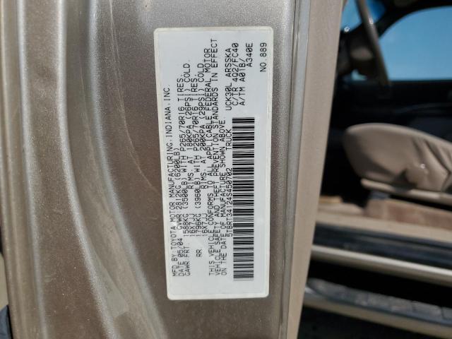 Photo 11 VIN: 5TBRT34124S450702 - TOYOTA TUNDRA 