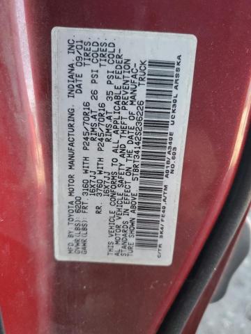 Photo 11 VIN: 5TBRT34142S236226 - TOYOTA TUNDRA ACC 