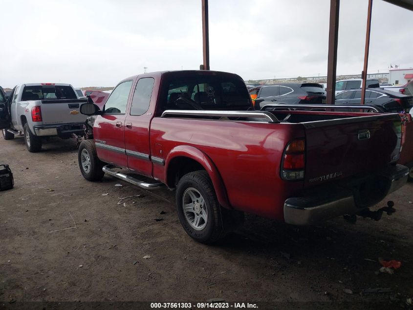 Photo 2 VIN: 5TBRT3416YS036991 - TOYOTA TUNDRA 