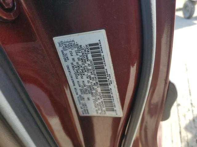 Photo 11 VIN: 5TBRT3418YS022297 - TOYOTA TUNDRA ACC 