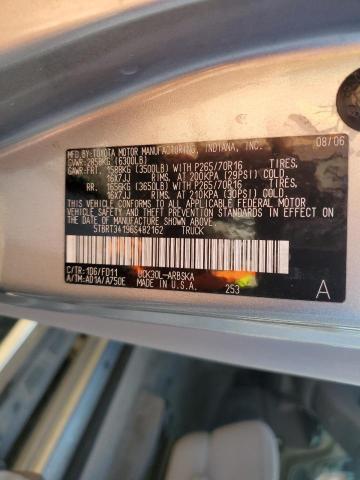 Photo 11 VIN: 5TBRT34196S482162 - TOYOTA TUNDRA ACC 