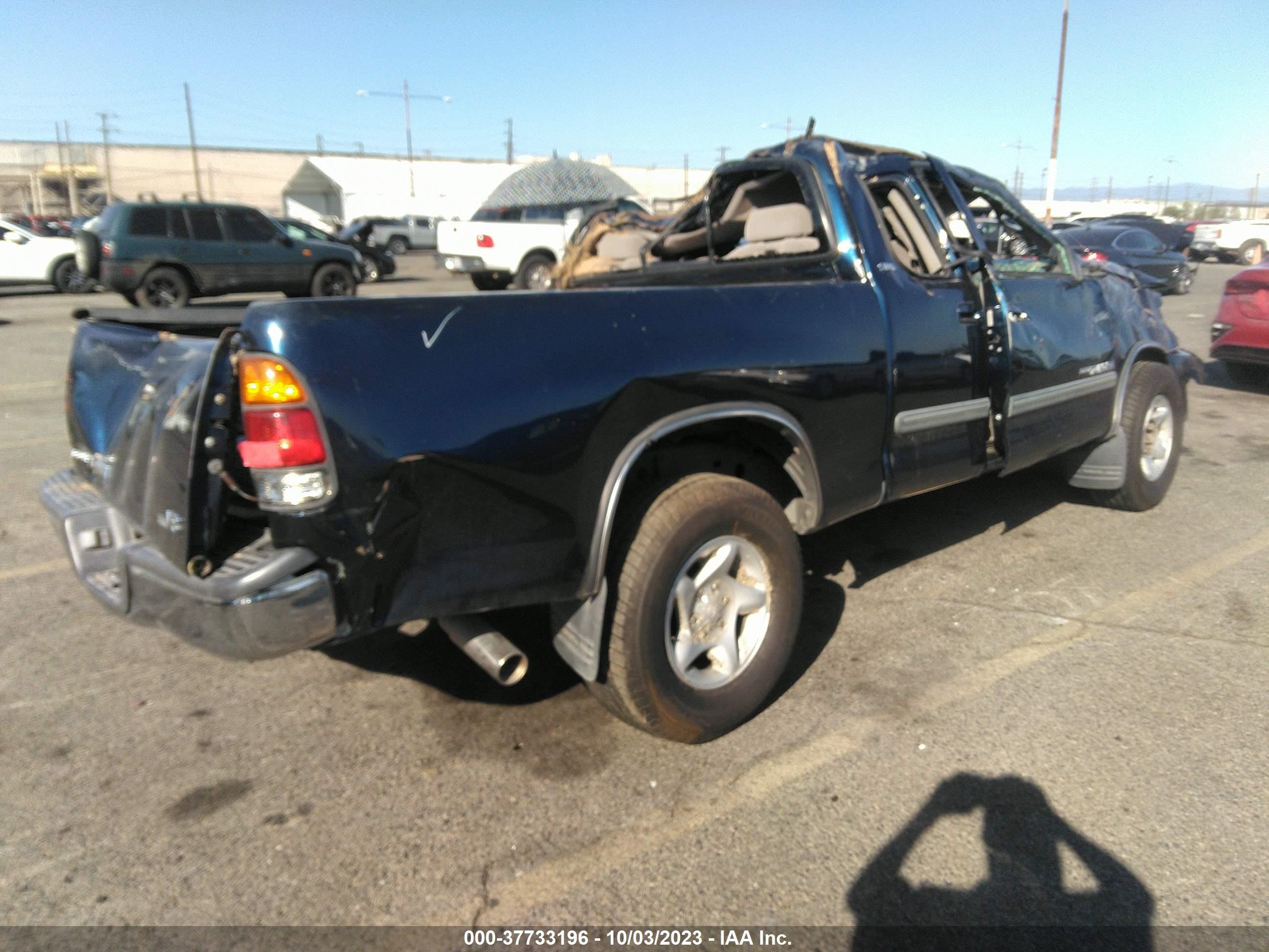 Photo 3 VIN: 5TBRT341X3S431572 - TOYOTA TUNDRA 