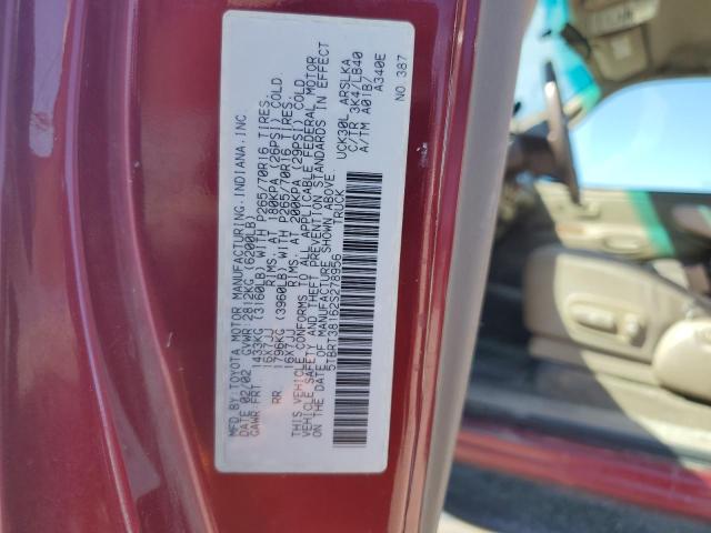 Photo 11 VIN: 5TBRT38162S278956 - TOYOTA TUNDRA 