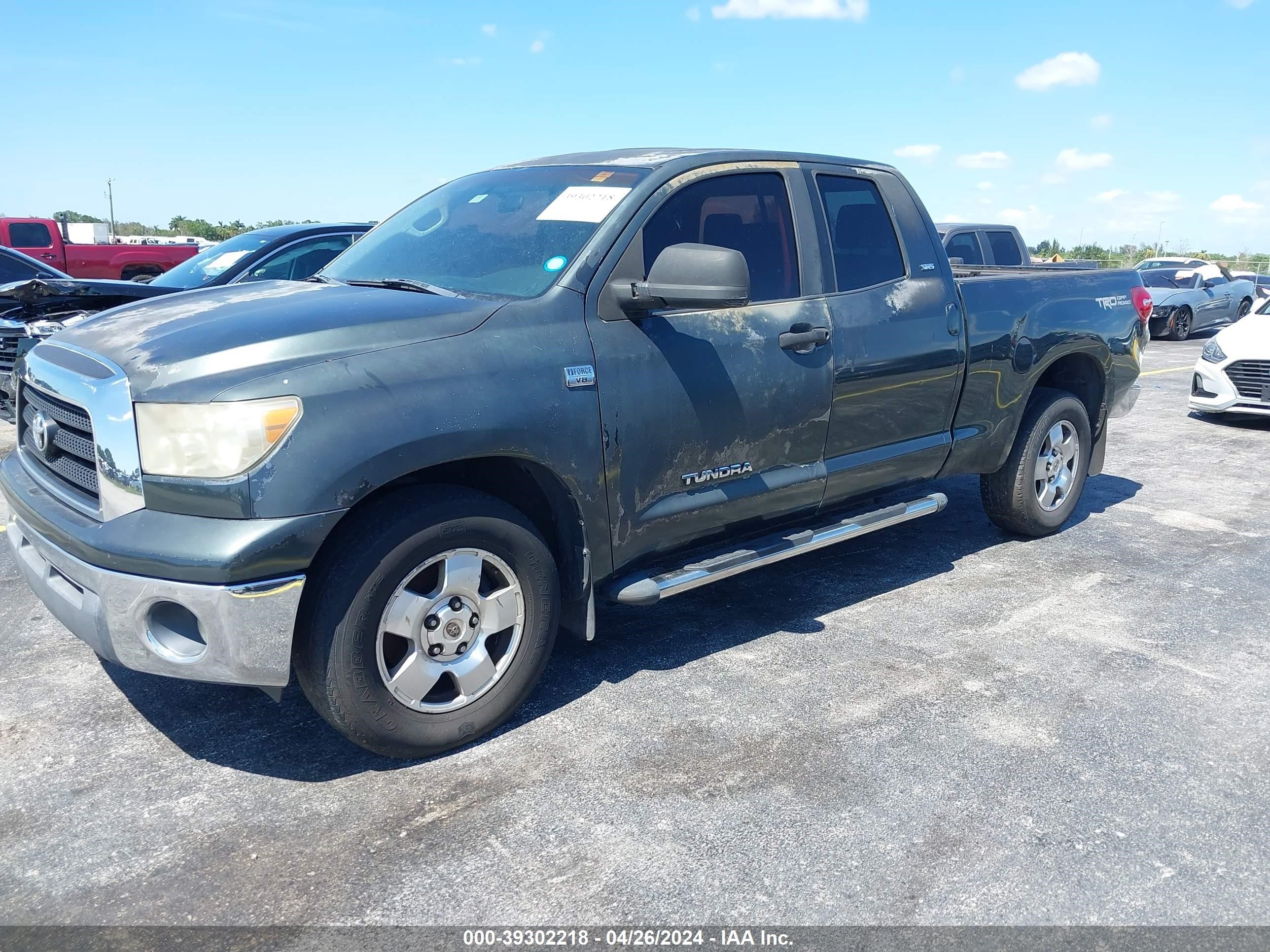 Photo 1 VIN: 5TBRT54108S460484 - TOYOTA TUNDRA 