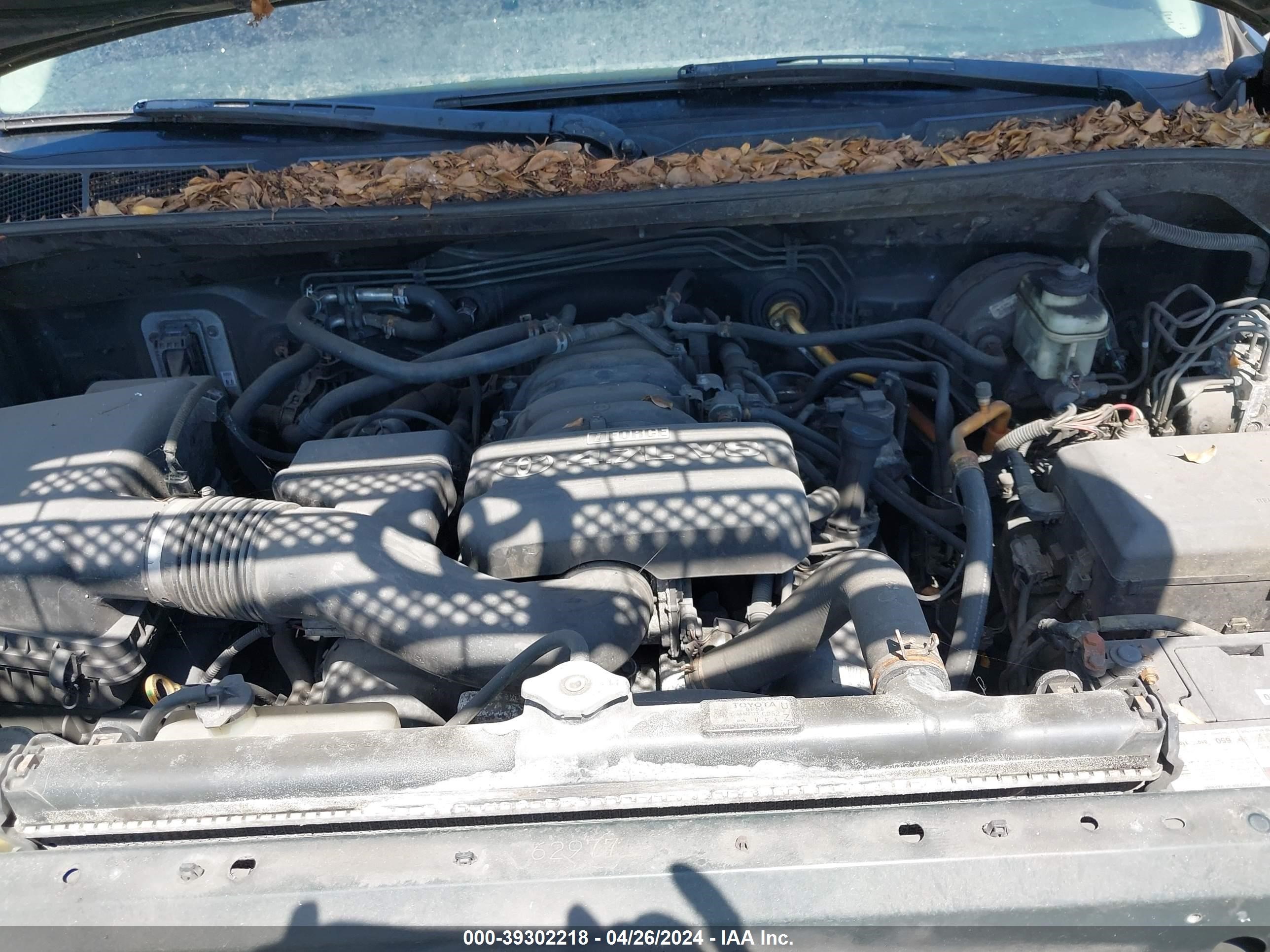 Photo 9 VIN: 5TBRT54108S460484 - TOYOTA TUNDRA 