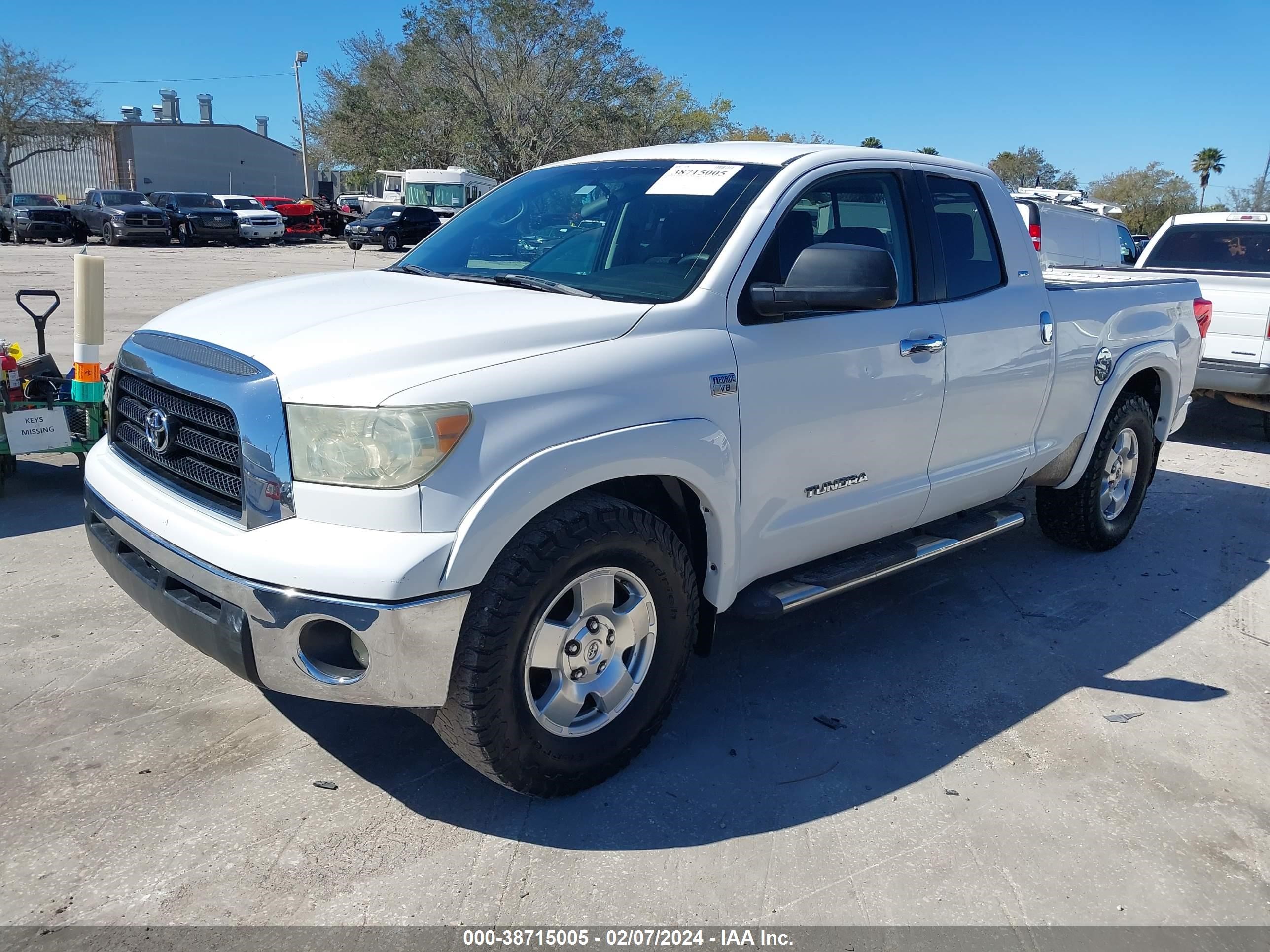 Photo 1 VIN: 5TBRT54187S452714 - TOYOTA TUNDRA 