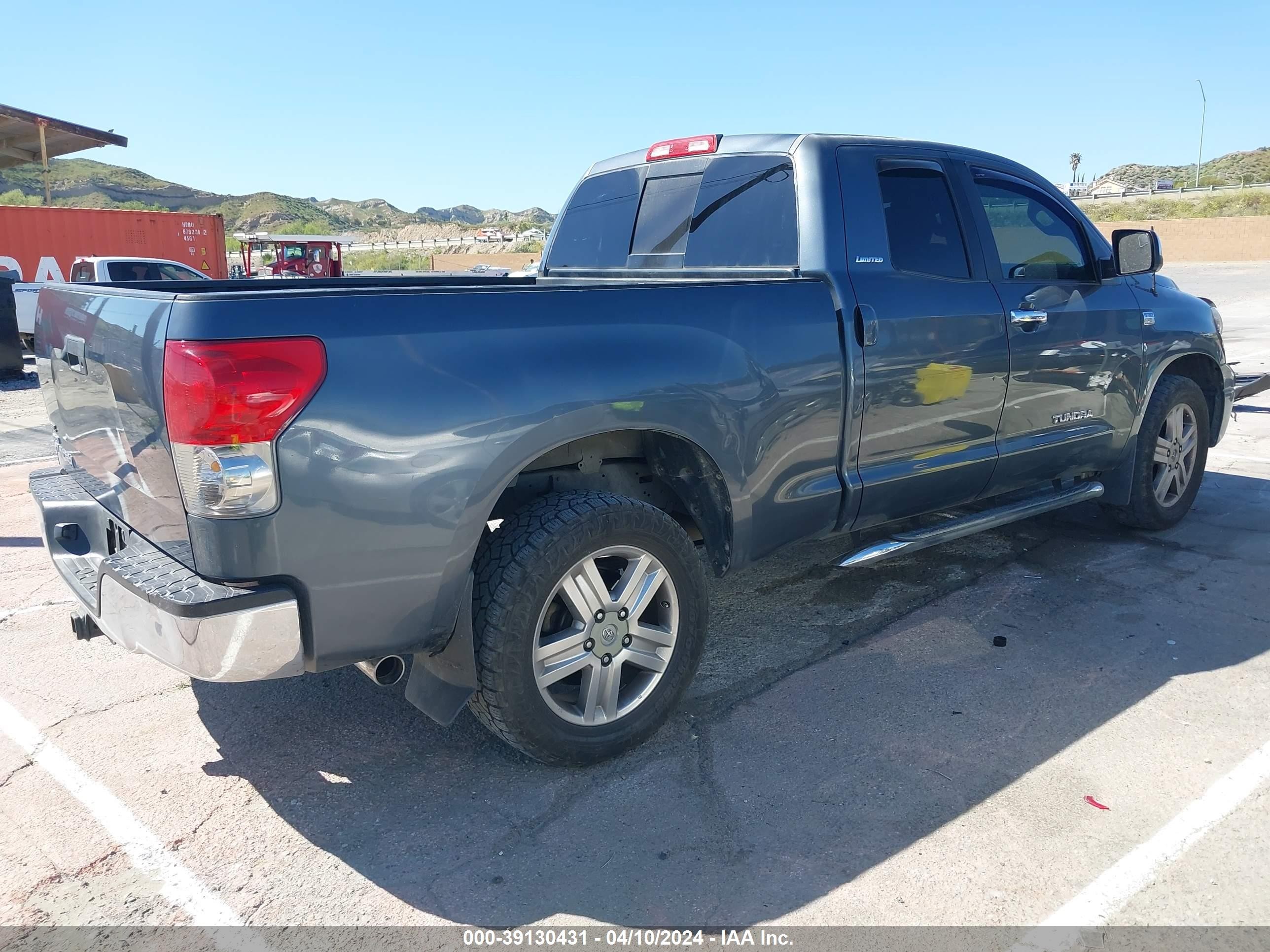 Photo 3 VIN: 5TBRT58117S451754 - TOYOTA TUNDRA 