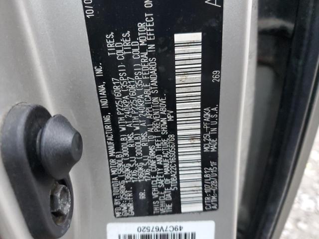 Photo 12 VIN: 5TDBA22C16S056768 - TOYOTA SIENNA XLE 