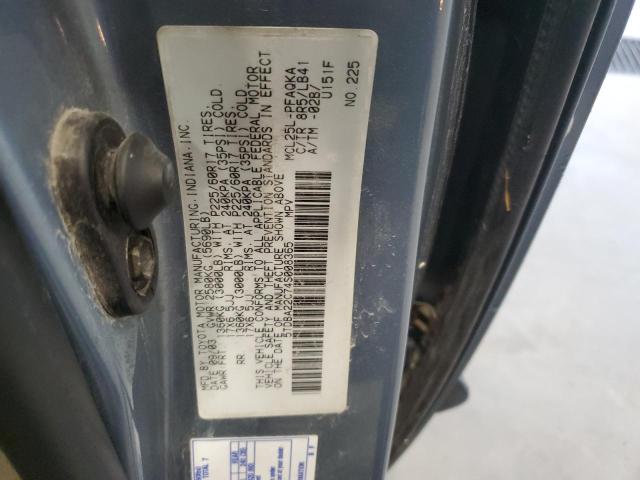 Photo 12 VIN: 5TDBA22C74S008365 - TOYOTA SIENNA XLE 