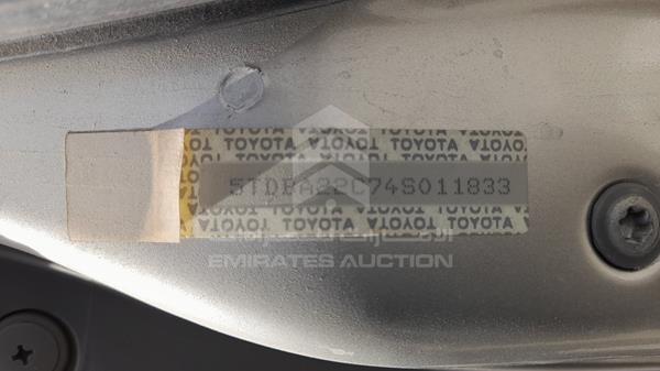 Photo 2 VIN: 5TDBA22C74S011833 - TOYOTA SIENA 