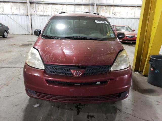 Photo 4 VIN: 5TDBA23C45S053716 - TOYOTA SIENNA LE 