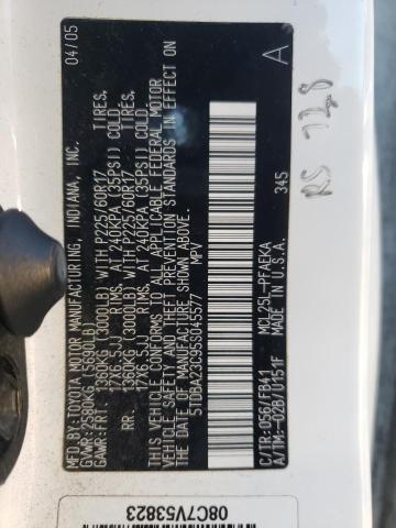 Photo 12 VIN: 5TDBA23C95S045577 - TOYOTA SIENNA LE 