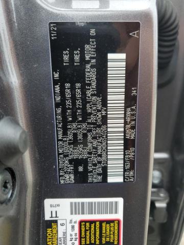 Photo 12 VIN: 5TDBBRCH0NS540266 - TOYOTA HIGHLANDER 