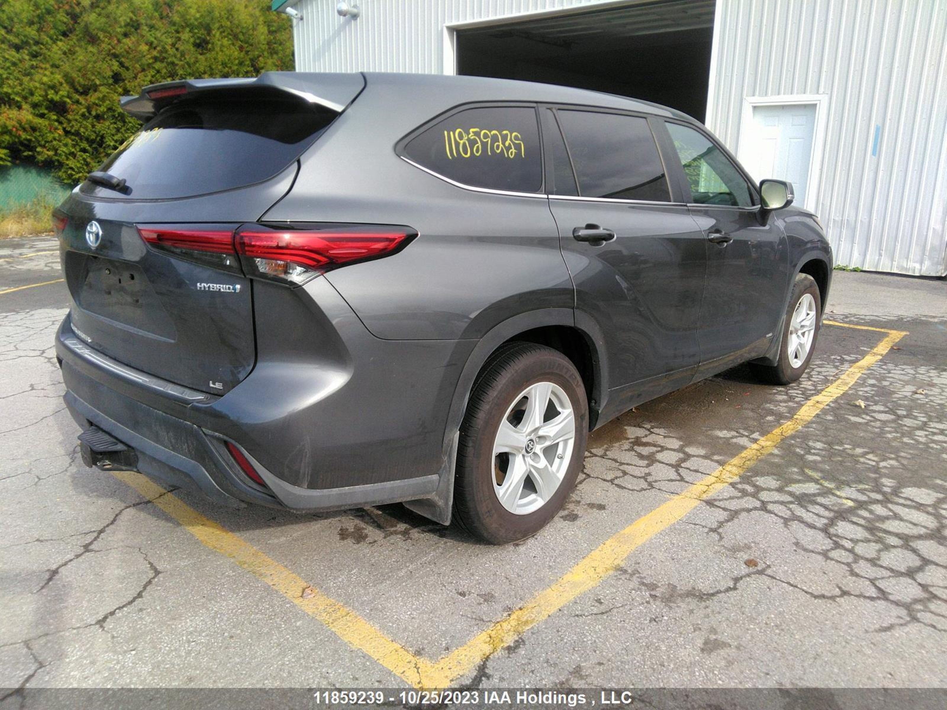 Photo 3 VIN: 5TDBBRCH0PS586196 - TOYOTA HIGHLANDER 