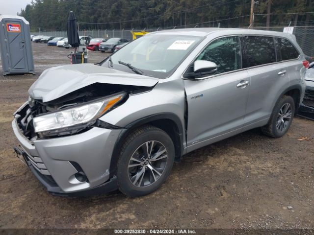 Photo 1 VIN: 5TDBGRFH8HS026084 - TOYOTA HIGHLANDER HYBRID 