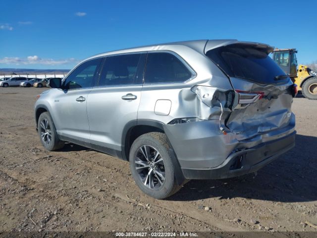 Photo 2 VIN: 5TDBGRFH8KS069718 - TOYOTA HIGHLANDER HYBRID 