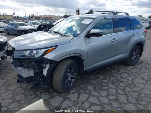 Photo 1 VIN: 5TDBGRFHXKS077691 - TOYOTA HIGHLANDER HYBRID 