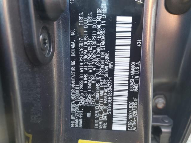 Photo 11 VIN: 5TDBK3EH1BS047721 - TOYOTA HIGHLANDER 