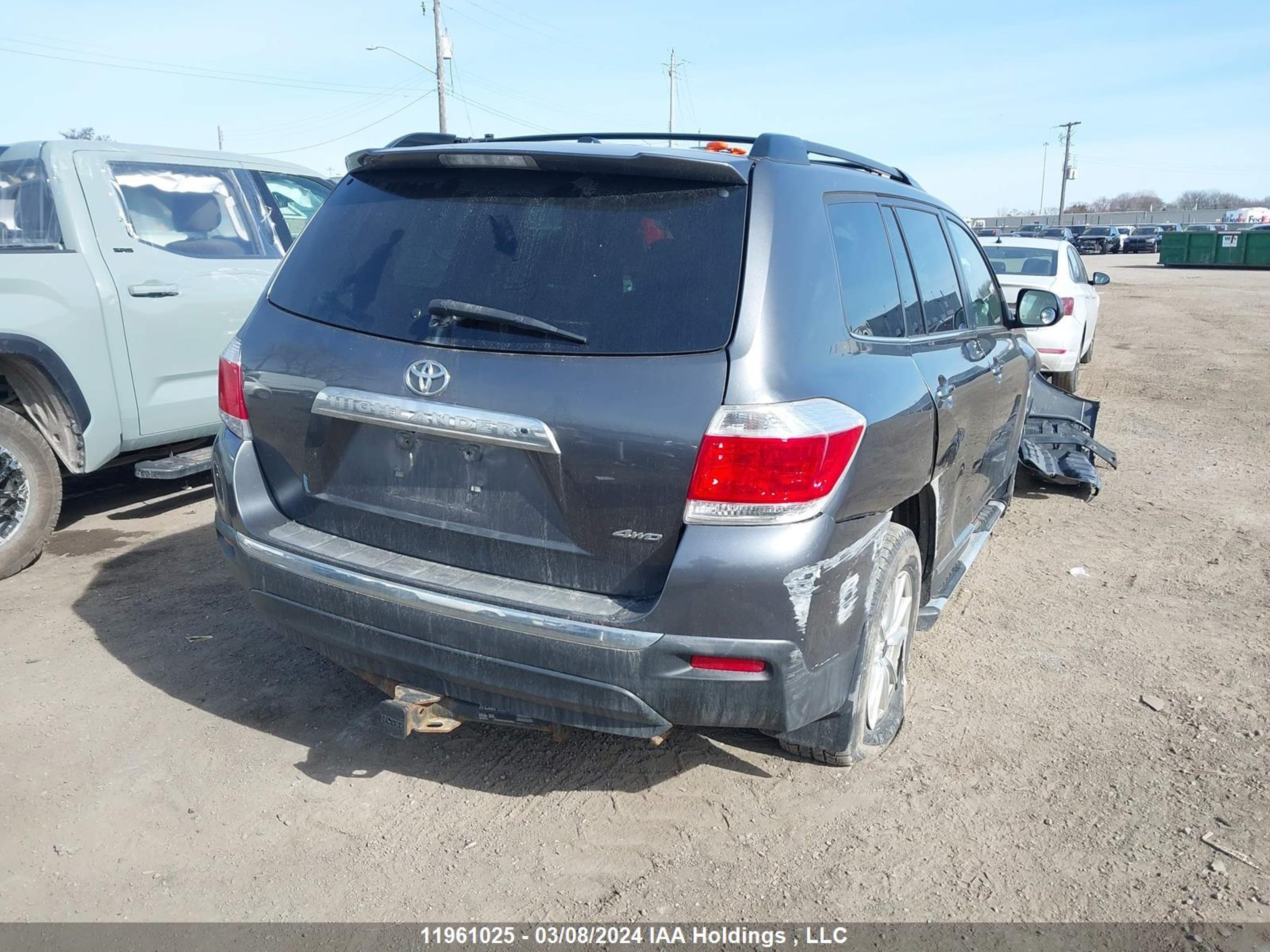 Photo 3 VIN: 5TDBK3EH2DS247932 - TOYOTA HIGHLANDER 