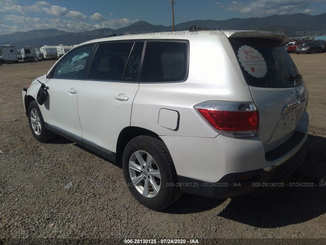 Photo 2 VIN: 5TDBK3EH3CS093696 - TOYOTA HIGHLANDER 