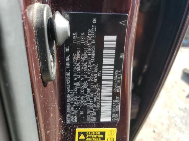 Photo 13 VIN: 5TDBK3EH3DS184971 - TOYOTA HIGHLANDER 