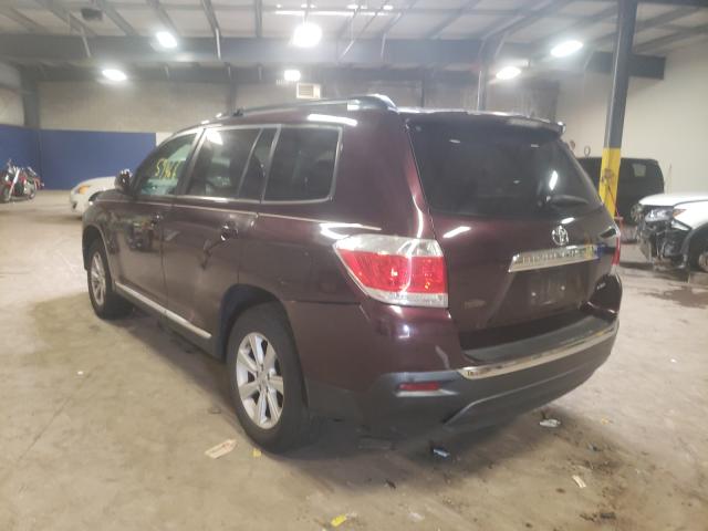 Photo 2 VIN: 5TDBK3EH4DS244868 - TOYOTA HIGHLANDER 