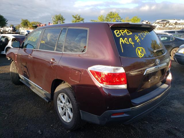 Photo 2 VIN: 5TDBK3EH5CS122826 - TOYOTA HIGHLANDER 