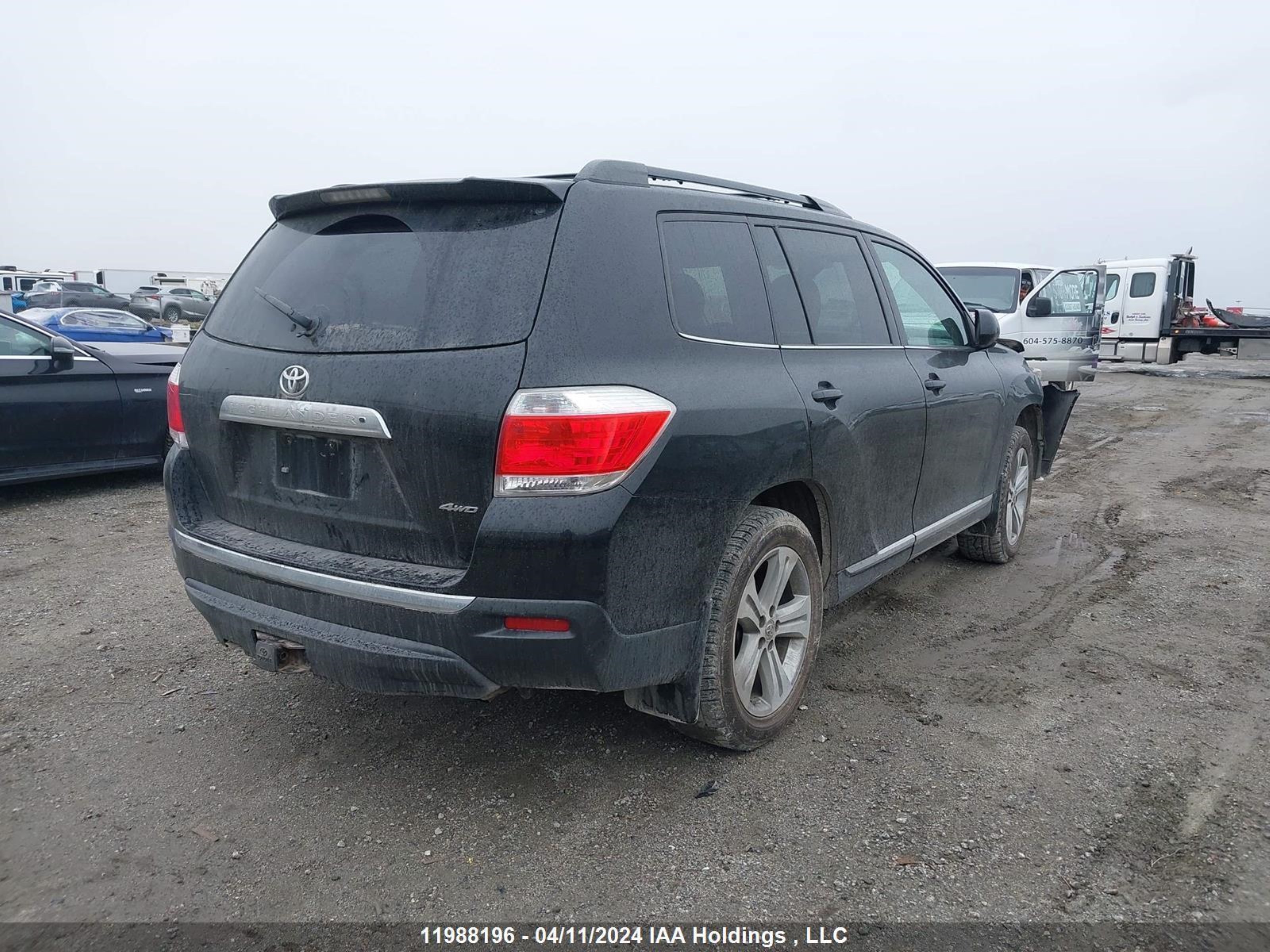 Photo 3 VIN: 5TDBK3EH5DS217310 - TOYOTA HIGHLANDER 