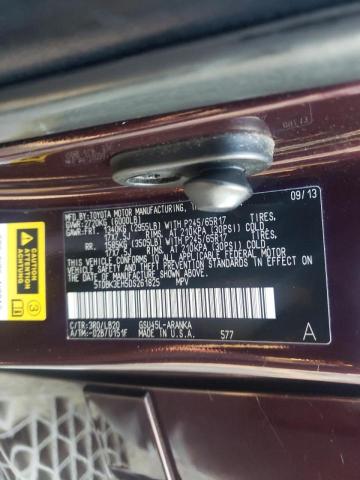 Photo 9 VIN: 5TDBK3EH5DS261825 - TOYOTA HIGHLANDER 