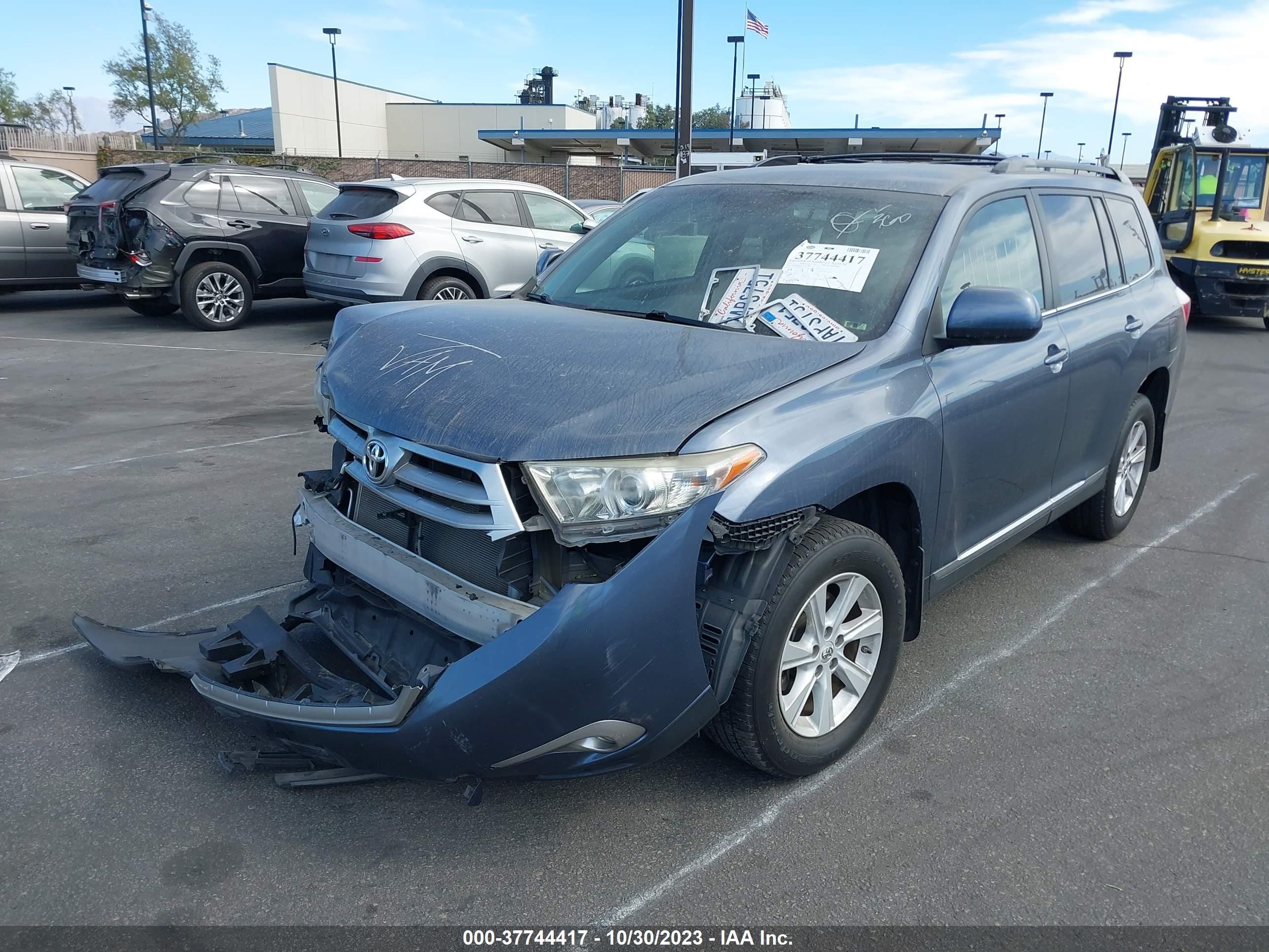 Photo 1 VIN: 5TDBK3EH6DS186729 - TOYOTA HIGHLANDER 