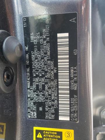 Photo 11 VIN: 5TDBK3EH6DS277645 - TOYOTA HIGHLANDER 